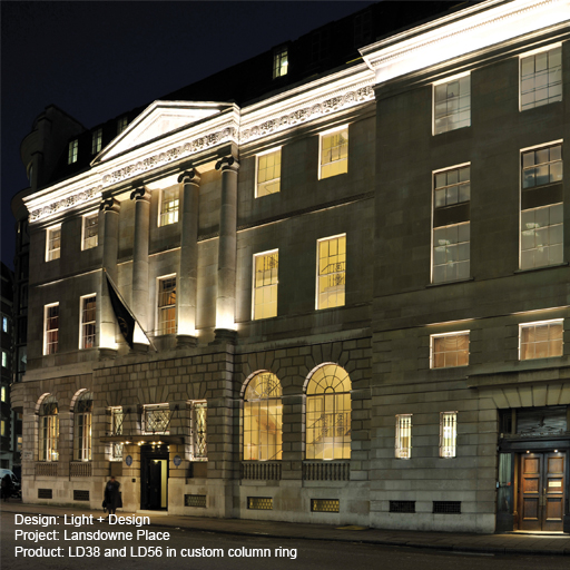 The Lansdowne Club, London Lightgraphix Creative Lighting Solutions